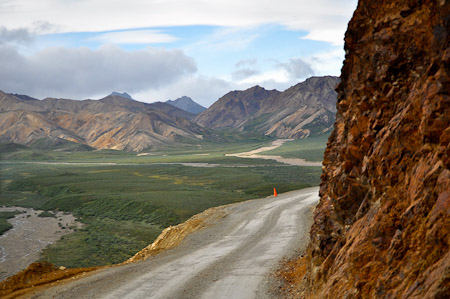 Woensdag 3 augsutus - Tundra Wilderness Tour diep in het Denali National Park, op zoek naar oa rendieren en beren