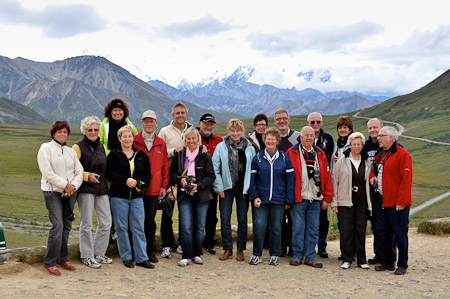 Woensdag 3 augsutus - Tundra Wilderness Tour diep in het Denali National Park, op zoek naar oa rendieren en beren