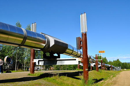 Donderdag 4 augustus - 1284 kilometer lange oliepijplijn.