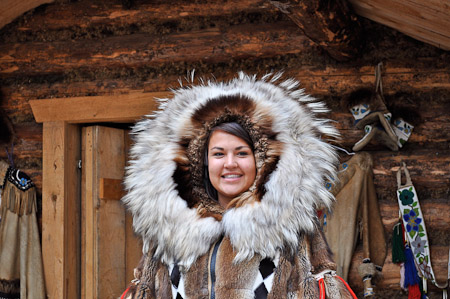 Donderdag 4 augustus - Boottocht op de rivieren Chena en Tanana langs o.a. Het Chena indianendorp.