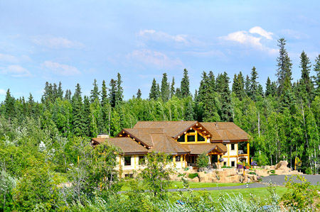 Donderdag 4 augustus - Boottocht op de rivieren Chena en Tanana langs o.a. Het Chena indianendorp.