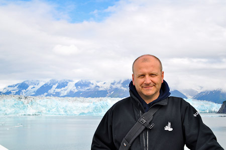 Zaterdag 6 augustus - ...langs de Hubbard Glacier.....