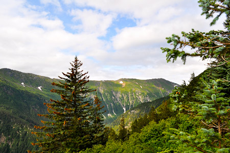 Zondag 7 augustus 2011 - Juneau...Op naar de top van Mount Roberts om een wandeling te maken met prachtig zicht