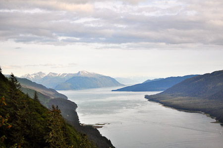 Zondag 7 augustus 2011 - Juneau...Op naar de top van Mount Roberts om een wandeling te maken met prachtig zicht