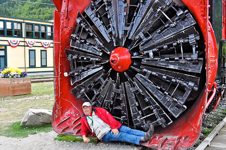 Maandag 8 augustus 2011 - Wandeling door historic Skagway