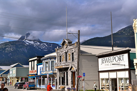 Maandag 8 augustus 2011 - Wandeling door historic Skagway