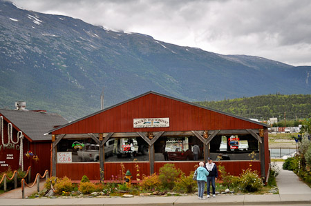 Maandag 8 augustus 2011 - Wandeling door historic Skagway