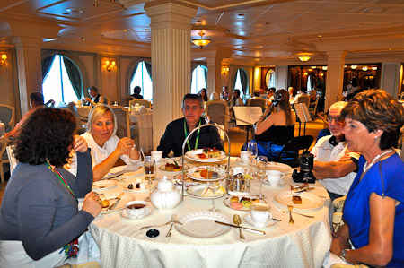 Donderdag 11 augustus - Cruisen langs de Inside Passage. High Tea