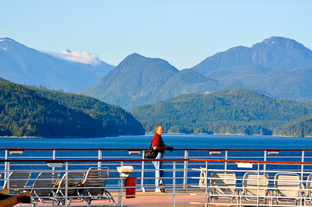 Donderdag 11 augustus - Cruisen langs de Inside Passage