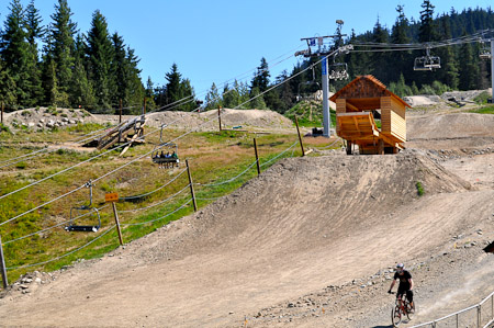 Zaterdag 13 augustus - Whistler - Bike Park