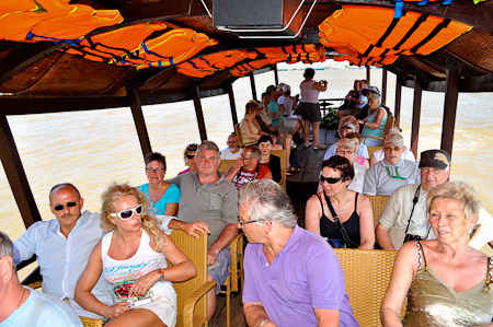 Zaterdag 26 februari 2011 - In de Mekong delta - Vietnam