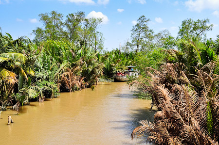 Zaterdag 26 februari 2011 - In de Mekong delta - Vietnam