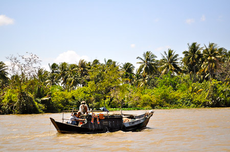 Zaterdag 26 februari 2011 - In de Mekong delta - Vietnam