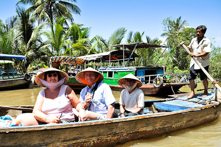 Zaterdag 26 februari 2011 - In de Mekong delta - Vietnam