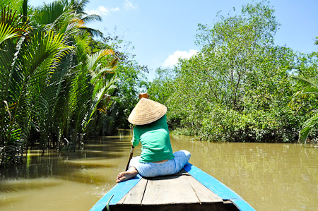 Zaterdag 26 februari 2011 - In de Mekong delta - Vietnam