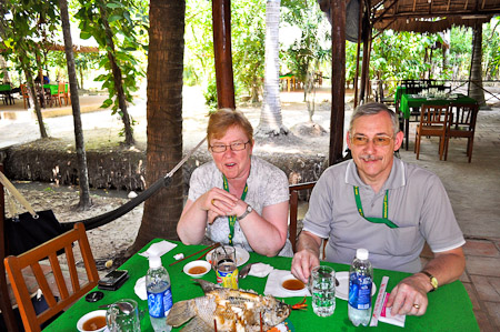 Zaterdag 26 februari 2011 - In de Mekong delta - Vietnam