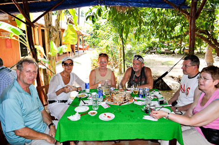 Zaterdag 26 februari 2011 - In de Mekong delta - Vietnam