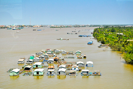 Zaterdag 26 februari 2011 - In de Mekong delta - Vietnam