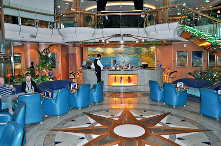 Vrijdag 11 maart 2011 - zalig dagje op zee aan boord van de Brilliance of the Seas