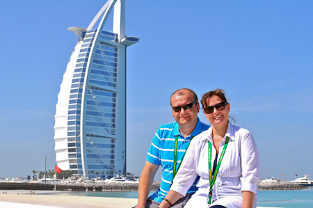 Zondag 13 maart 2011 - Dubai - V.A.E. - Burj Al Arab of het exclusiefste hotel ter wereld