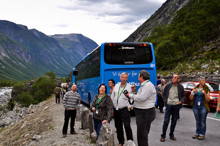 Dinsdag 19 juli 2011 - dagexcursie Trollenpad vanuit Alesund